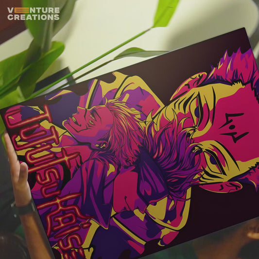 Sukuna Mask Poster