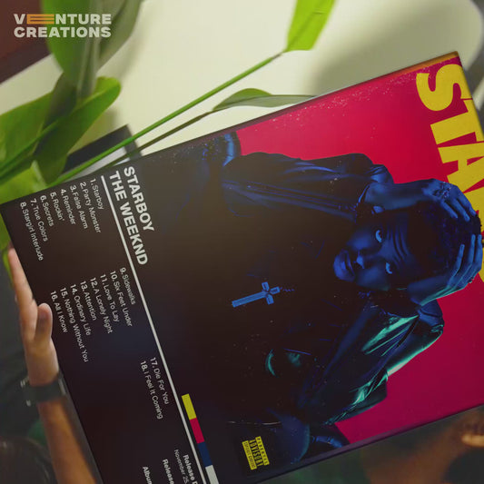 Starboy The Weeknd Poster
