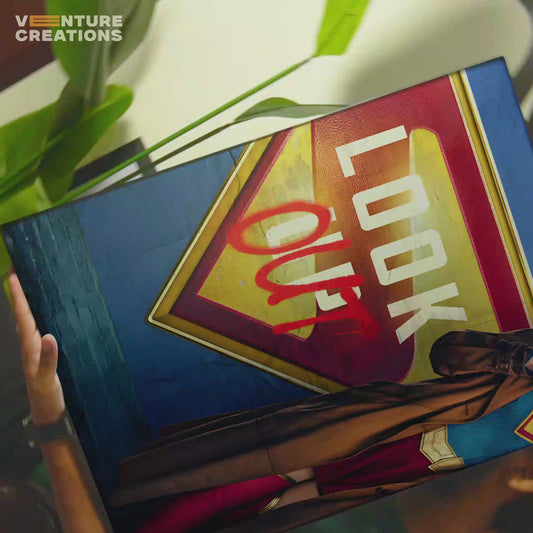 Look Out Supergirl Poster