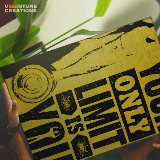 Your Only Limit Is You Yellow Poster