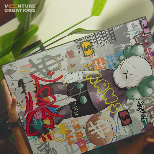 Graffiti Street Art Collage Poster