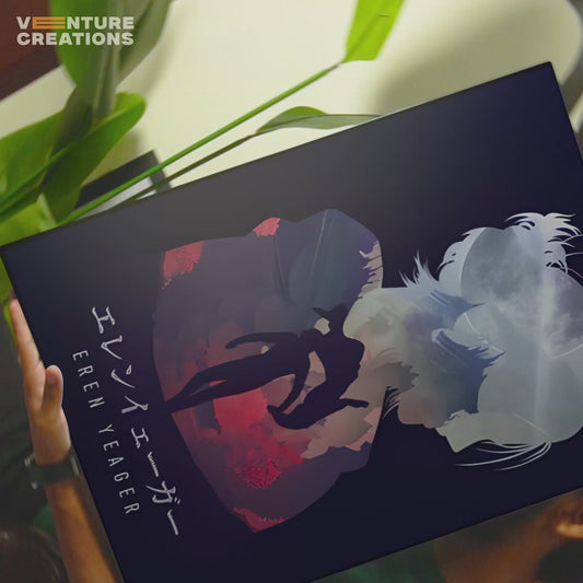 Attack on Titan Silhouette Poster