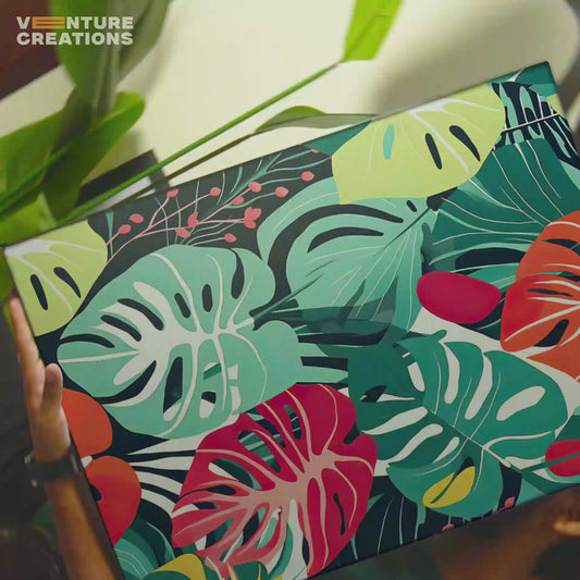 Tropical Leaves Poster
