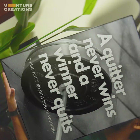 A Quitter Never Wins Poster
