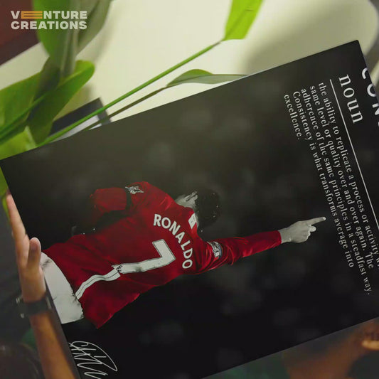Consistency Definition Ronaldo Poster