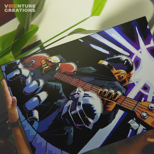 Daft Punk Duo Stage Poster