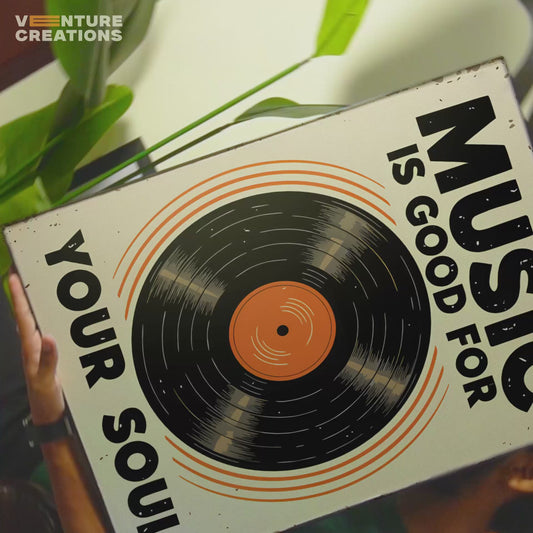 Music Is Good For Your Soul Poster