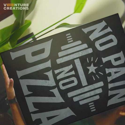No Pain No Pizza Poster
