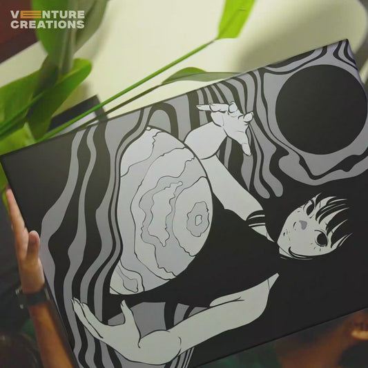 Monochrome Anime Girl