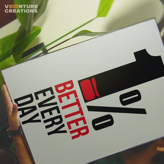 One Percent Better Every Day Poster