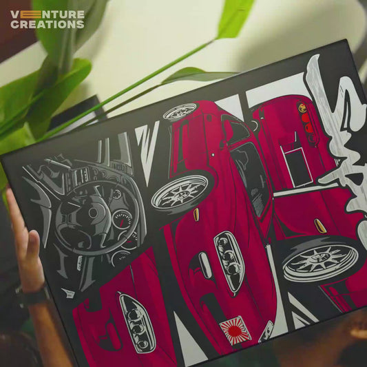 Red Supra Poster