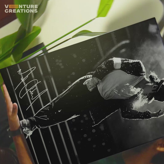 Black and White Michael Jackson Poster