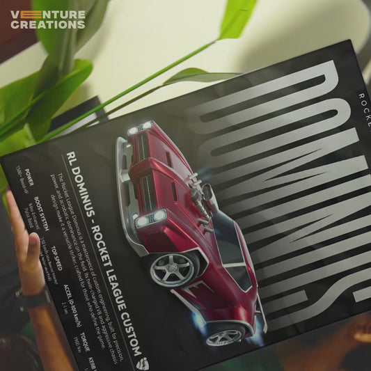 Dominus Rocket League Custom Poster