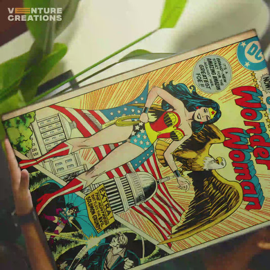Wonder Woman Comic Poster