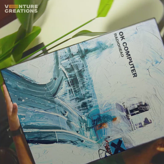 OK Computer Radiohead City Poster