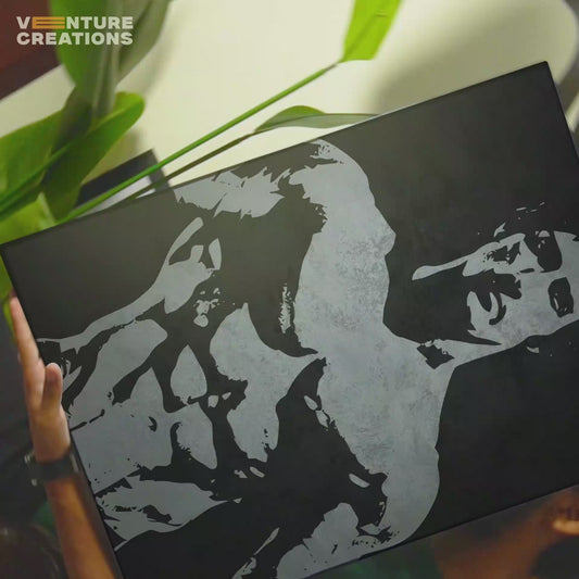 Rocky Black and White Poster