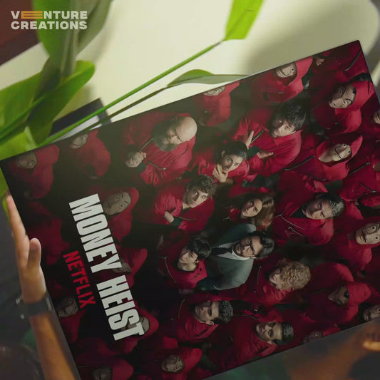 Money Heist Group Poster
