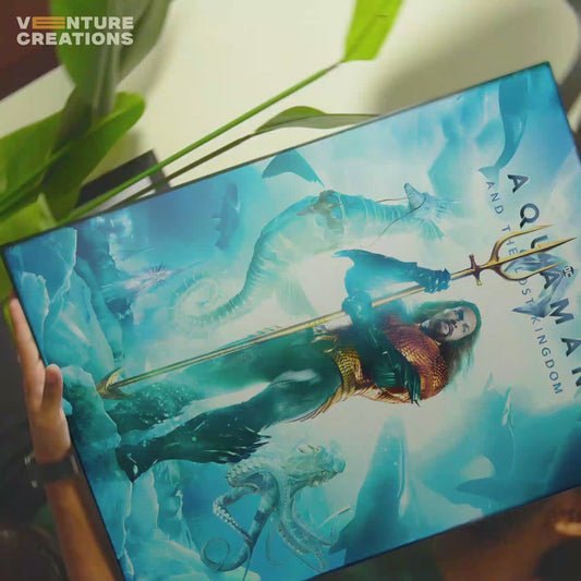 Jason Momoa's Aquaman Movie Poster