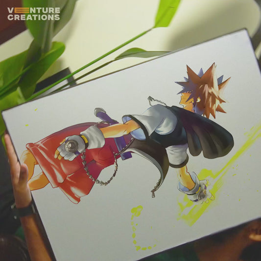 Kingdom Hearts Sora Poster