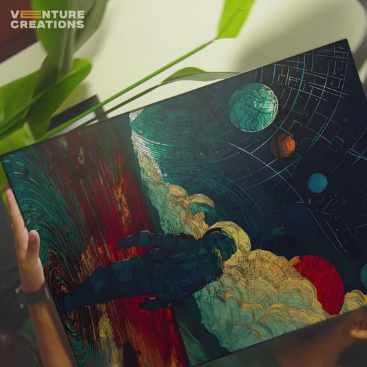 Astronaut Space Poster