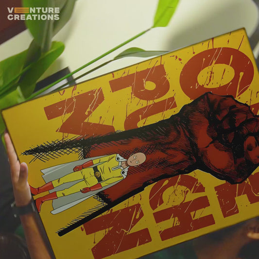 One Punch Man Hammer Poster