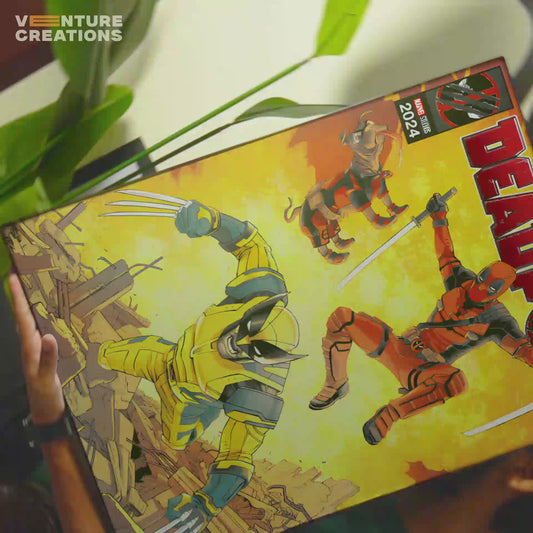 Deadpool Comic Poster