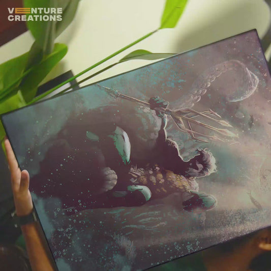 Dark Aquaman Comic Poster