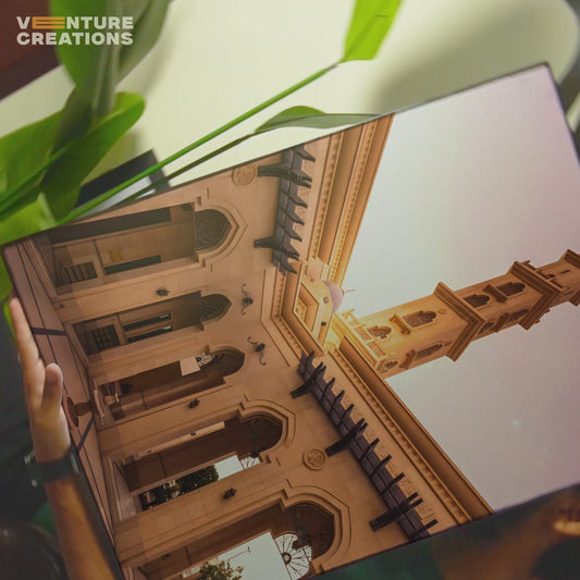 Mosque Courtyard Poster