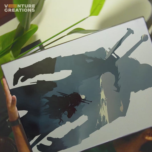 The Witcher "Geralt of Rivia" Silhouette Poster