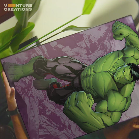 Hulk Colorful Comic Poster