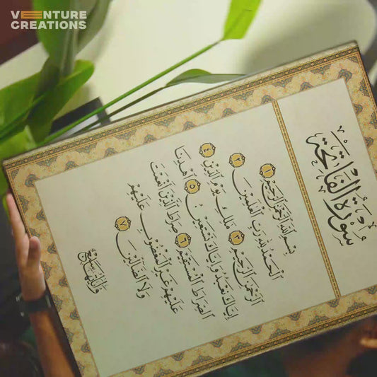 Surah Ornate Border Poster
