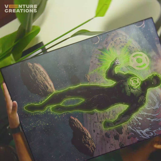 Green Lantern Colorful Poster
