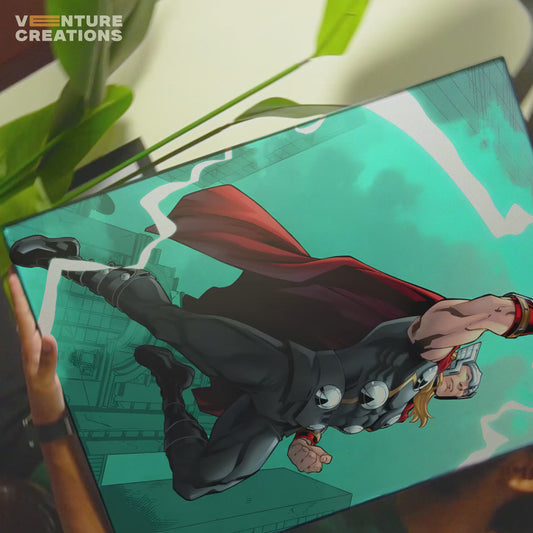 Thor Colorful Comic Poster
