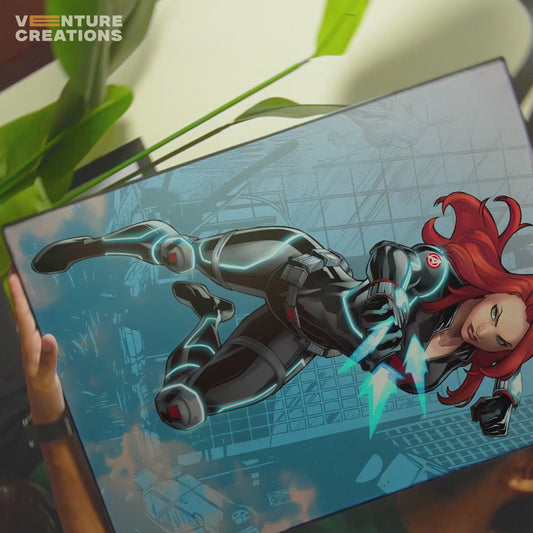 Black Widow Comic Poster