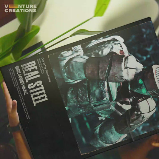 Real Steel Boxing Gloves Poster