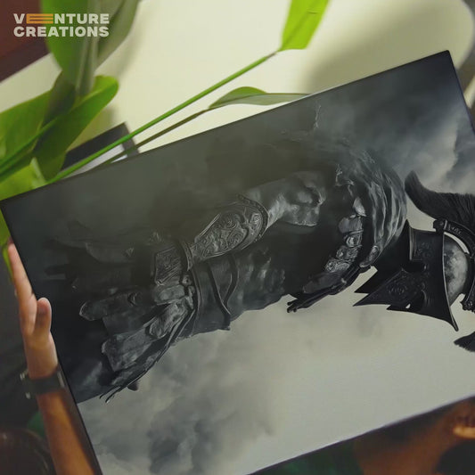 Dark Souls Style Figure Poster