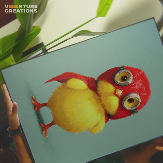 Chick Superhero Portrait