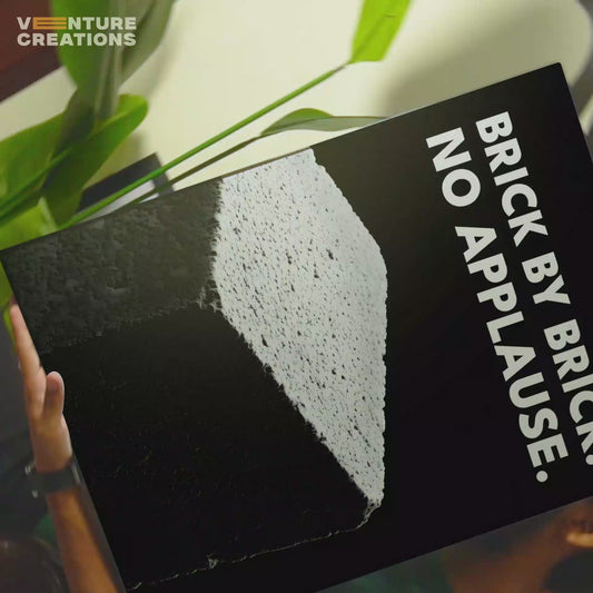 Brick By Brick No Applause Poster