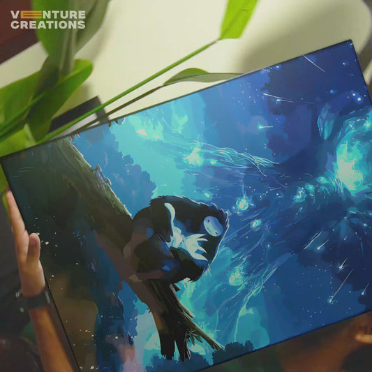 Cosmic Fantasy Figure Poster