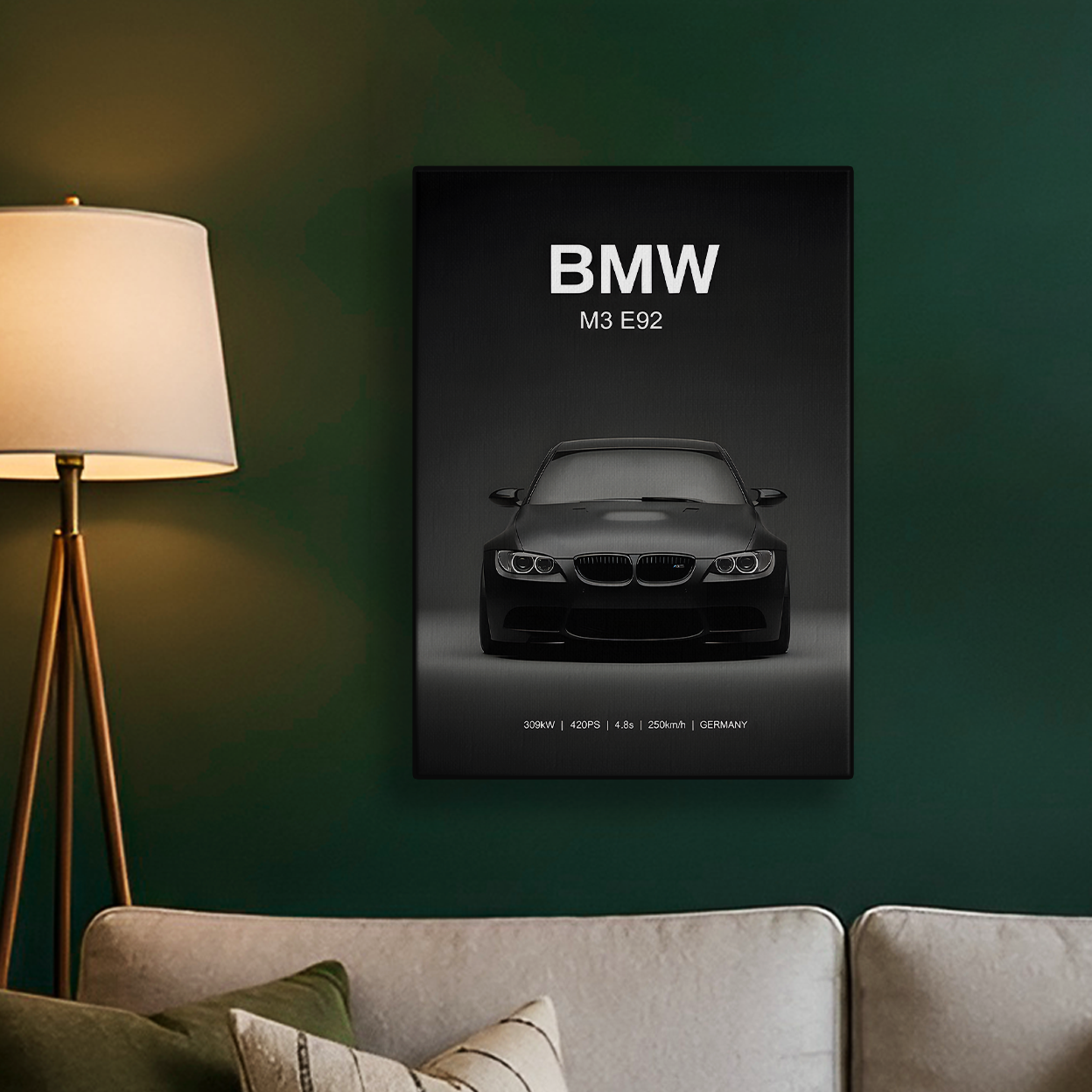 BMW M3 E92 Poster