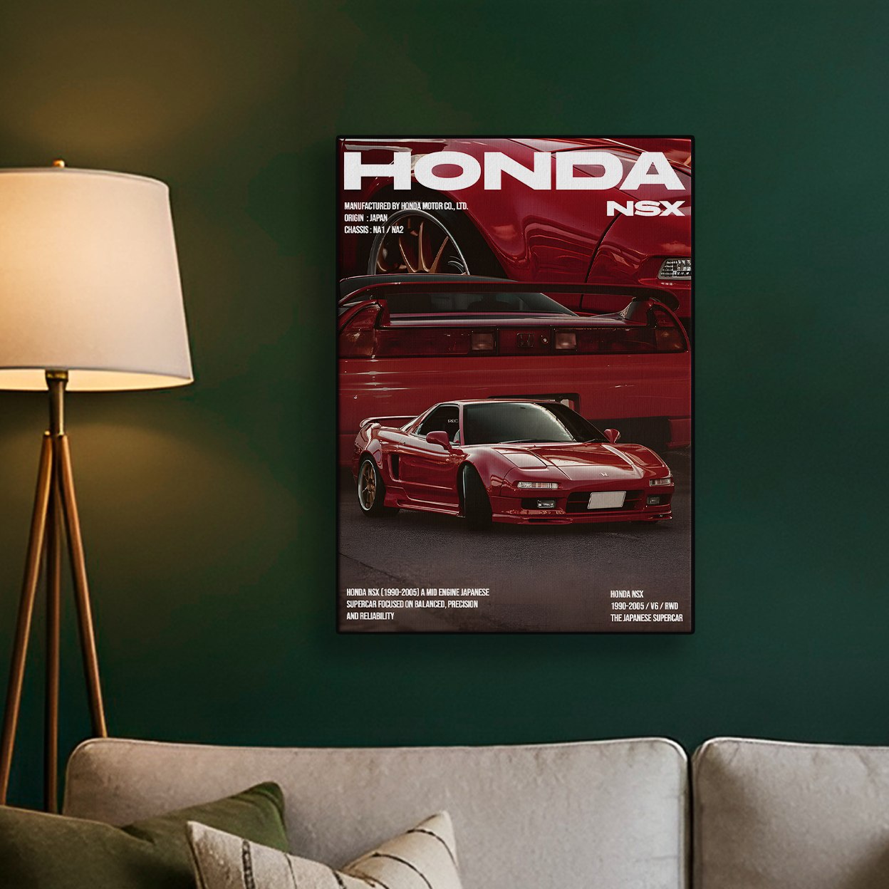 Honda NSX Poster