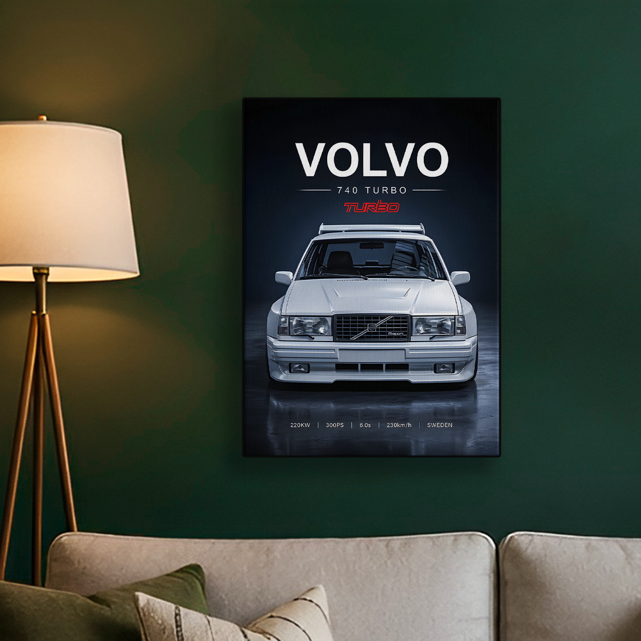 Volvo Turbo Poster