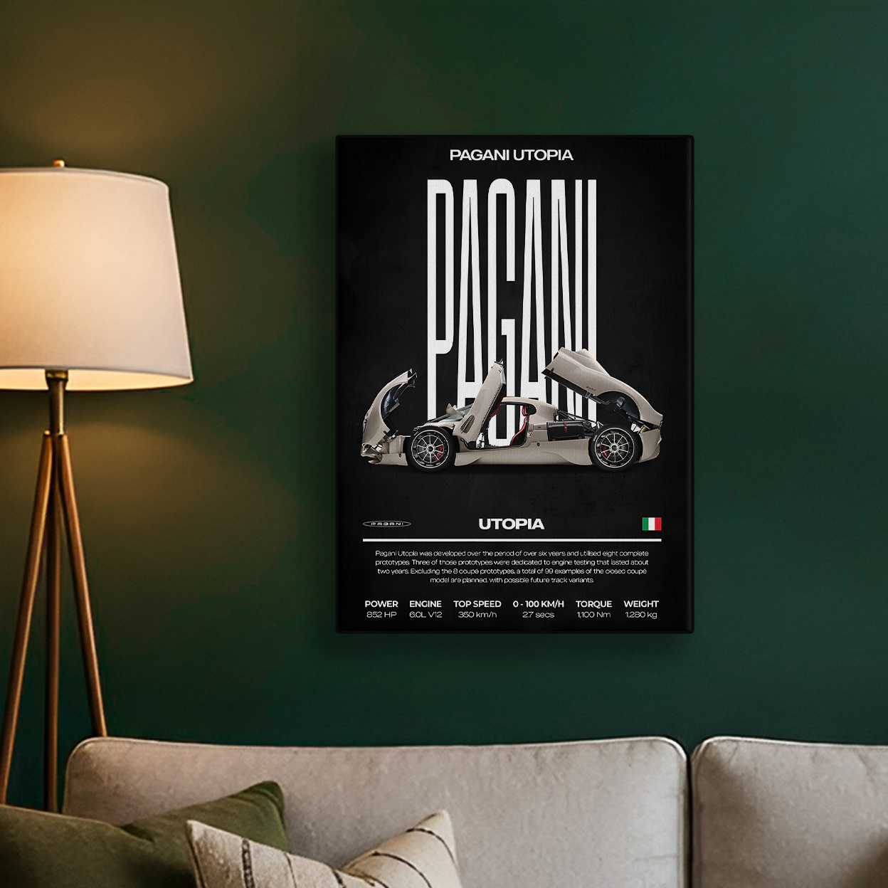 Pagani Utopia Poster